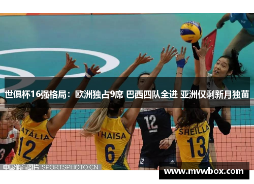 世俱杯16强格局：欧洲独占9席 巴西四队全进 亚洲仅剩新月独苗